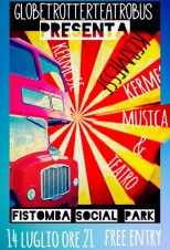 flyer GLOBE TROTTER TEATRO BUS